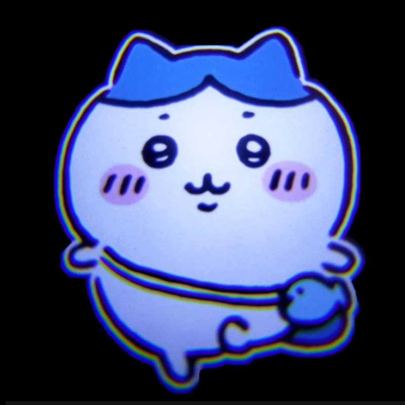 Cute Chiikawa & Usagi Wireless Car Door Projector Light (Upgraded) – LED Welcome Logo Shadow Puddle Lamp