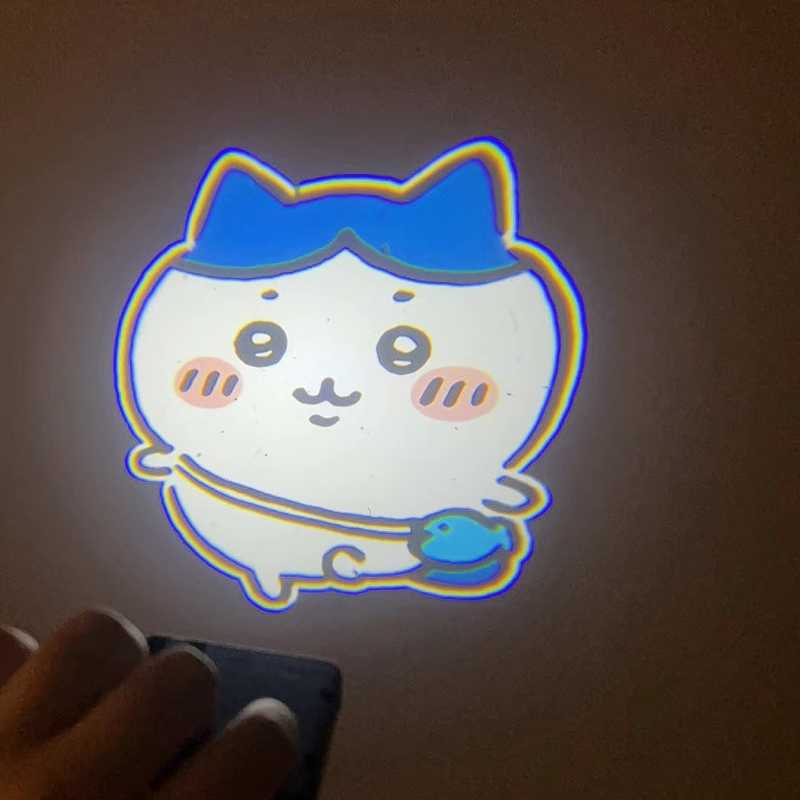 Cute Chiikawa & Usagi Wireless Car Door Projector Light (Upgraded) – LED Welcome Logo Shadow Puddle Lamp