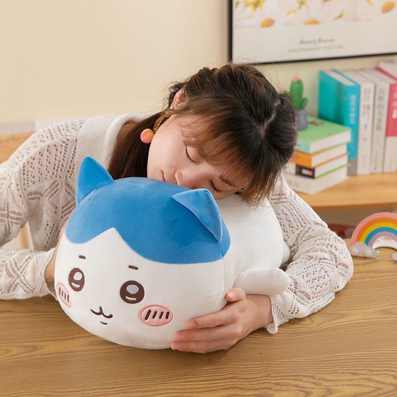 Lying Down Chiikawa Usagi Hachiware Plush Toy Pillow