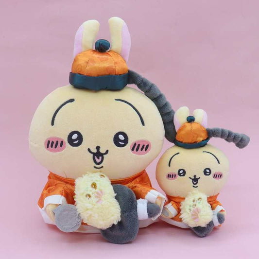 New Creative Chiikawa Christmas Hotel Usagi Plush Toy Doll Gift Keychain - Cute Holiday Decor