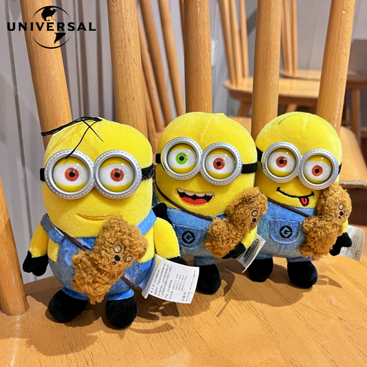 2025 NEW Official Universal Tim Bear Minion Keychain