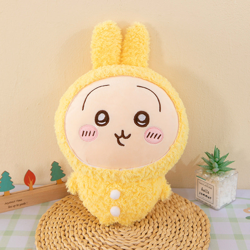 Peluche de fiesta de pijamas de Chiikawa – Usagi, Hachiware, Chiikawa – 20/30/40/50/60 cm 