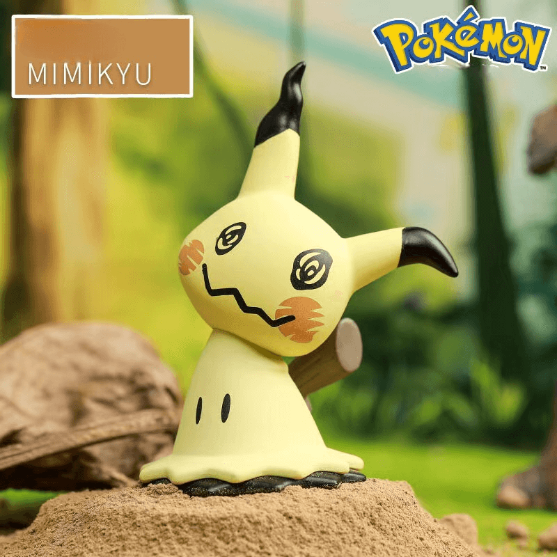 Pokémon Gen 4 Pikachu & Mimikyu Desktop and Car Decor Blind Box Raichu Collectible Toy