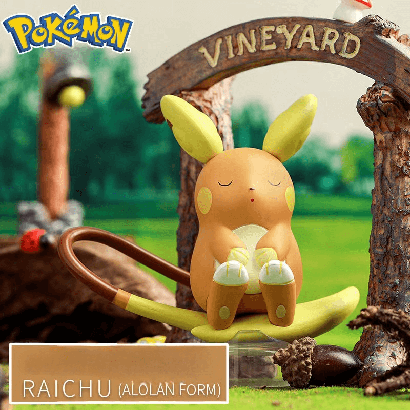 Pokémon Gen 4 Pikachu & Mimikyu Desktop and Car Decor Blind Box Raichu Collectible Toy