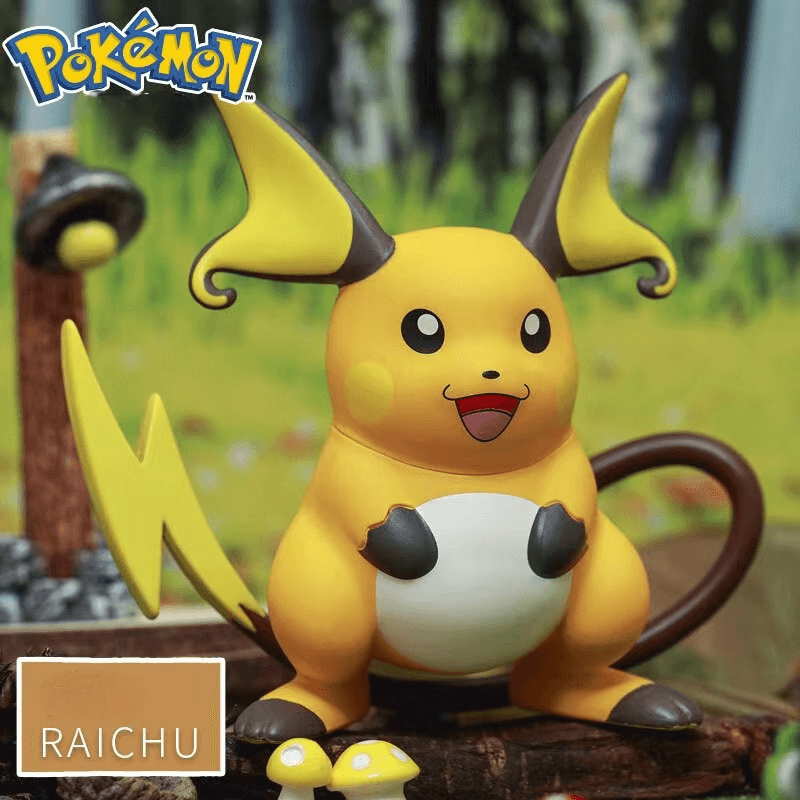 Pokémon Gen 4 Pikachu & Mimikyu Desktop and Car Decor Blind Box Raichu Collectible Toy