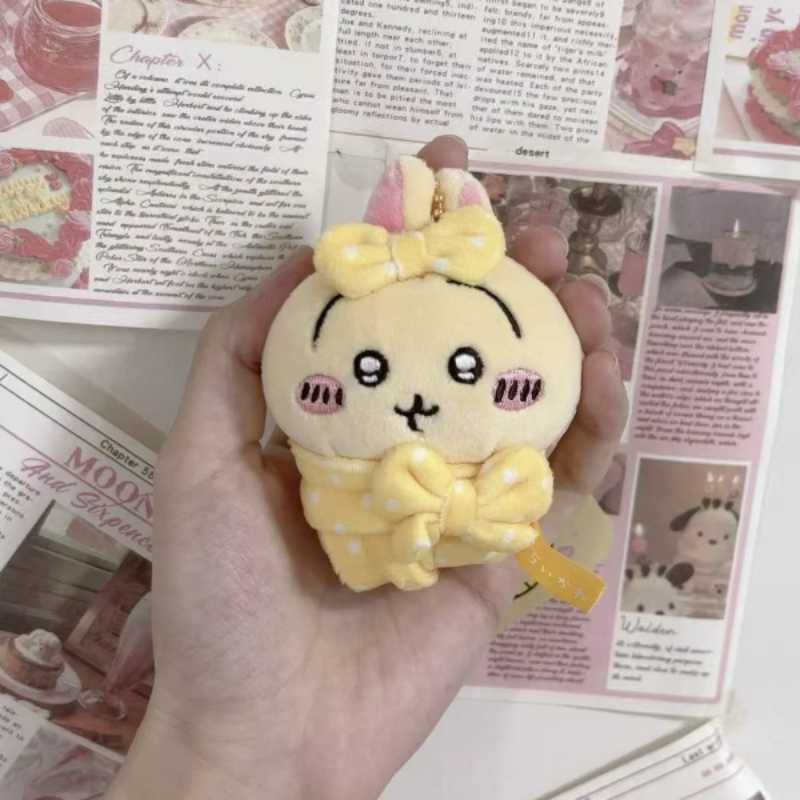 Chiikawa Cute Baby Plush Keychain Backpack Charm – Small Gift for Girls