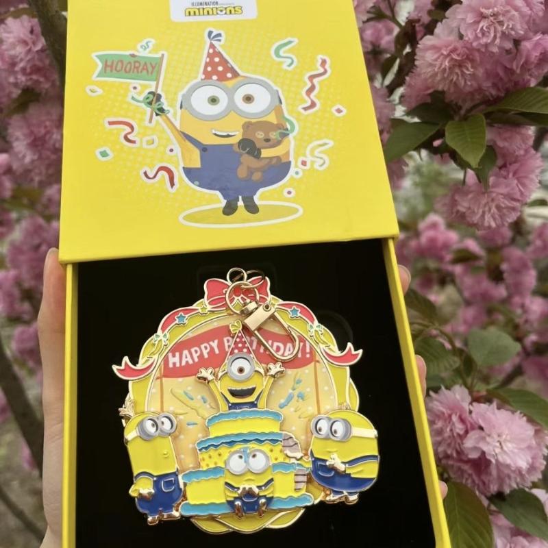 Recordable Keep Minions Medal with Music Happy-Birthday Song