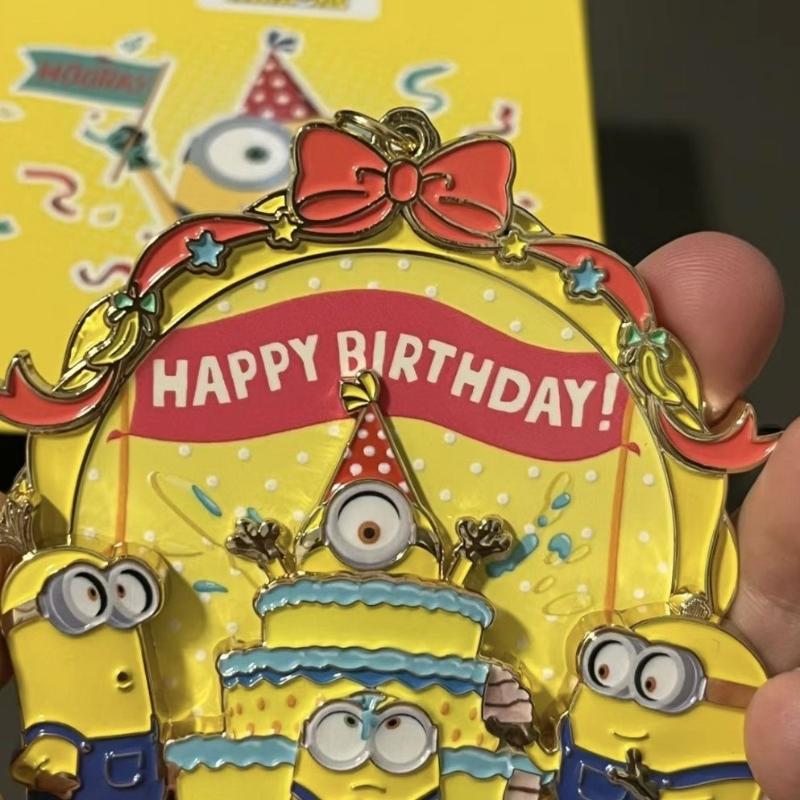 Recordable Keep Minions Medal with Music Happy-Birthday Song