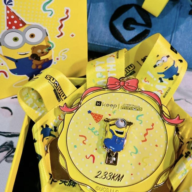 Recordable Keep Minions Medal with Music Happy-Birthday Song