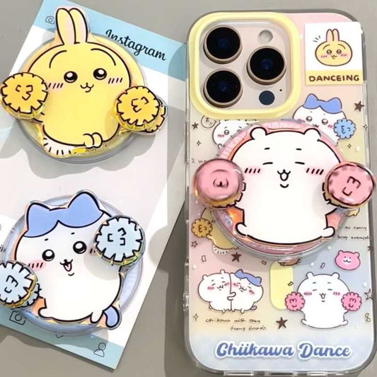 iPhone 16/15/14/13/12用 回転式ハチワレマグネット式iPhoneケース